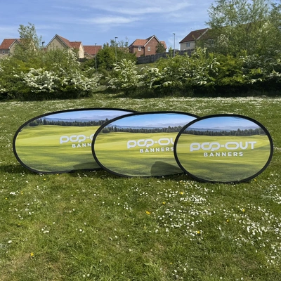 Pop-Out Banners - Horizontal Range