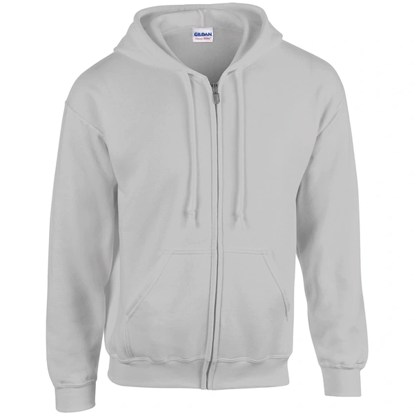  Gd058 Sportgrey Zipped Hoodie