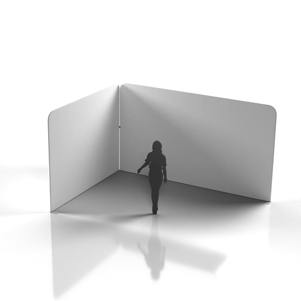 Fabric Exhibition Solution - 4m x 3m 2-Wall